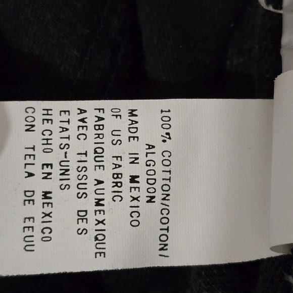 Vintage Y2K Tommy Hilfiger Black Denim Jean Shorts Mens 32 Skater Street Jorts - Picture 10 of 10